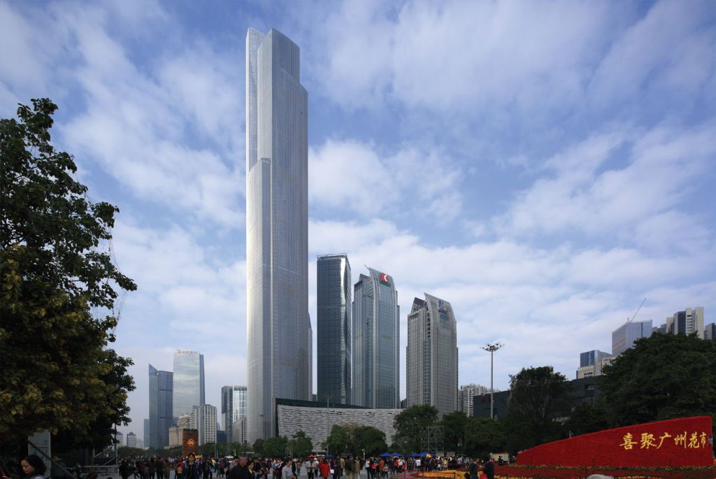 مرکز مالی گوانگژو CTF در گوانگژو، چین